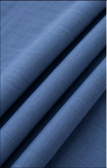 Steel Blue Pure Egyptian Giza Cotton